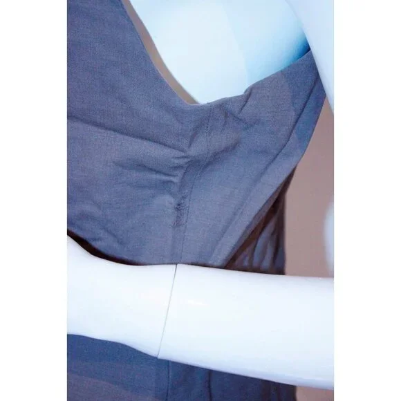 PAIGE Black Label VEST Metal CADOGEN Wool Blend Top ( L ) - Picture 2 of 4